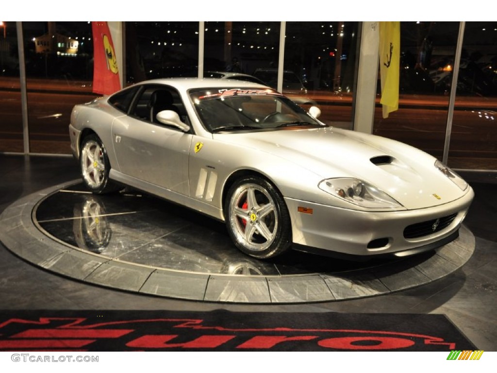 2003 575M Maranello F1 - Silver / Black photo #1