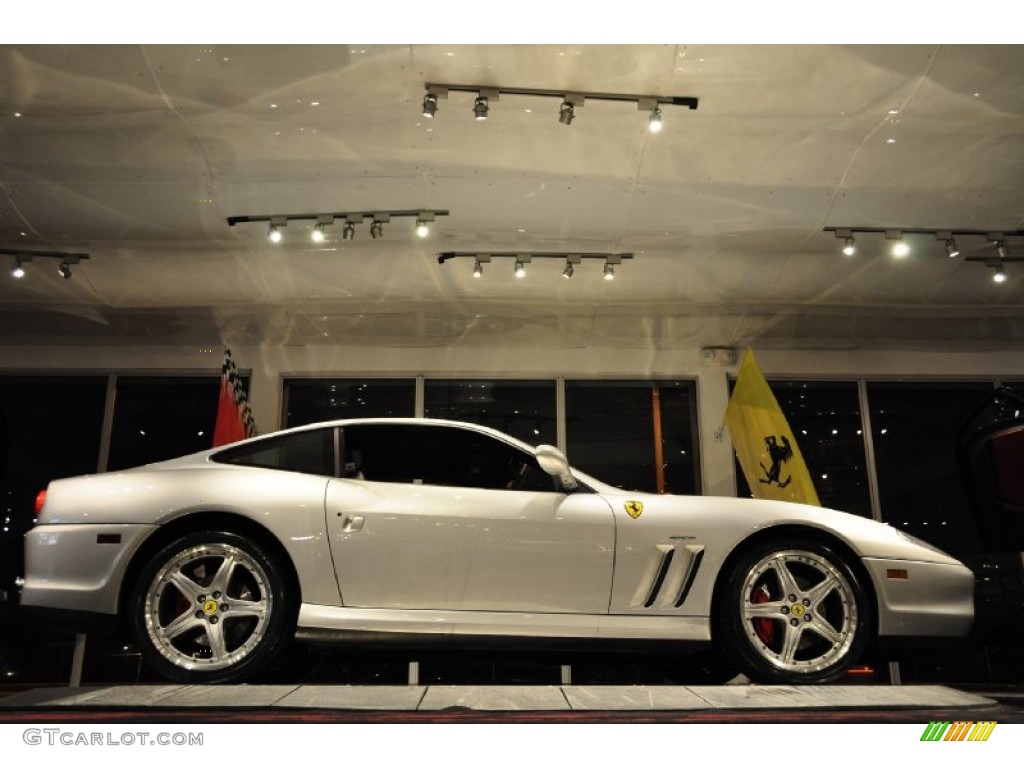 Silver 2003 Ferrari 575M Maranello F1 Exterior Photo #54450705