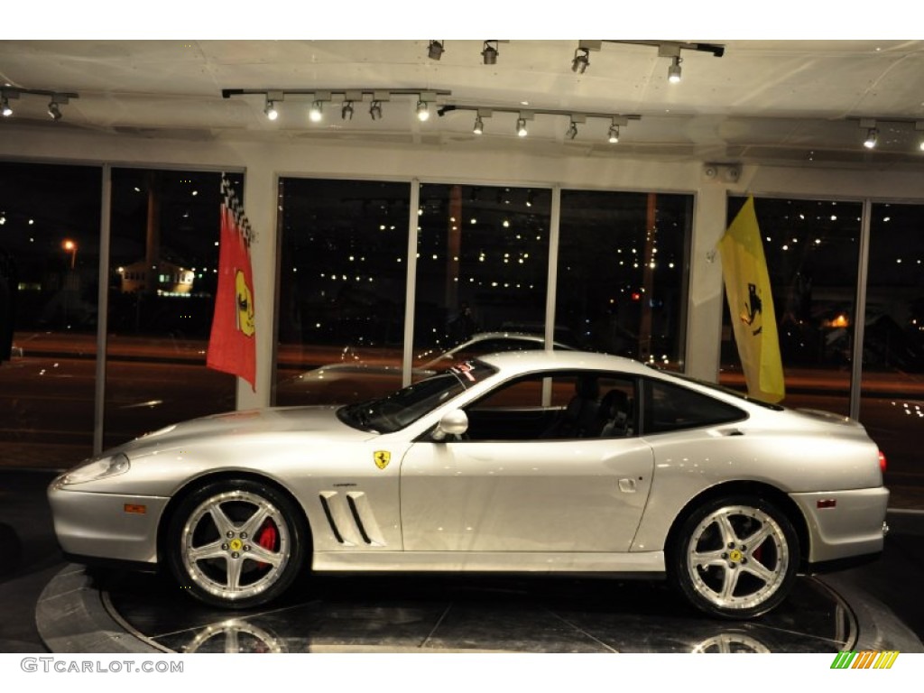 Silver 2003 Ferrari 575M Maranello F1 Exterior Photo #54450768