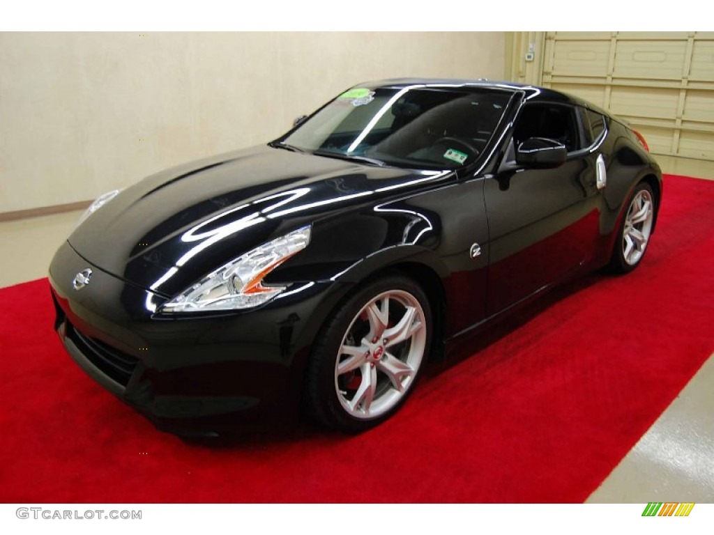 Magnetic Black 2009 Nissan 370Z Sport Touring Coupe Exterior Photo #54451472