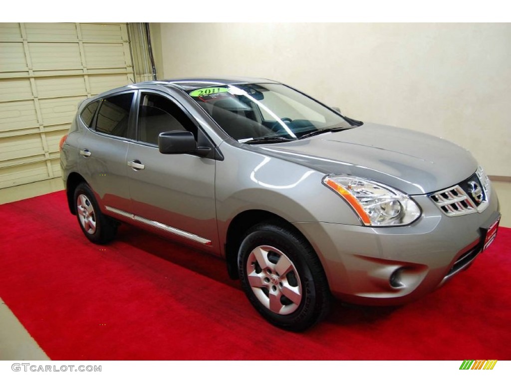 2011 Rogue S - Platinum Graphite / Black photo #1