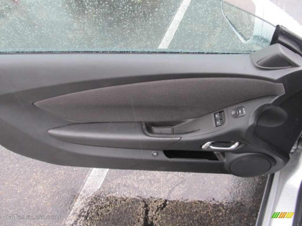 2010 Chevrolet Camaro LT Coupe Black Door Panel Photo #54452541