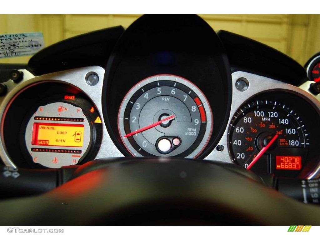 2009 Nissan 370Z Sport Touring Coupe Gauges Photo #54452673