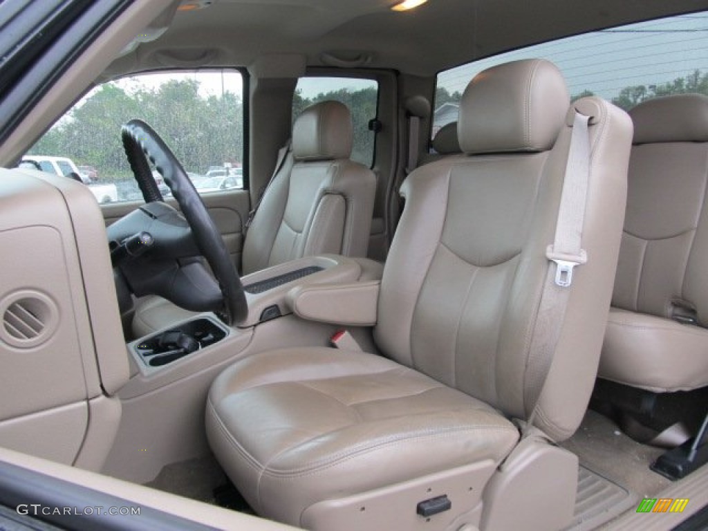 2005 Silverado 1500 Z71 Extended Cab 4x4 - Dark Gray Metallic / Tan photo #15