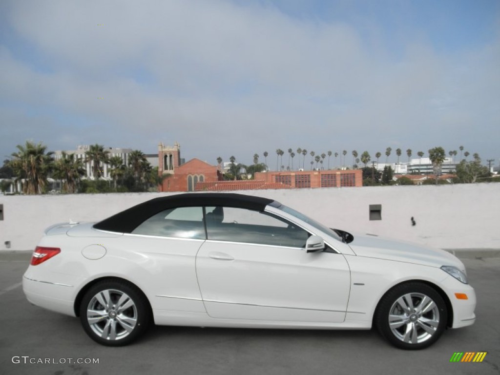 Arctic White 2012 Mercedes-Benz E 350 Cabriolet Exterior Photo #54453777