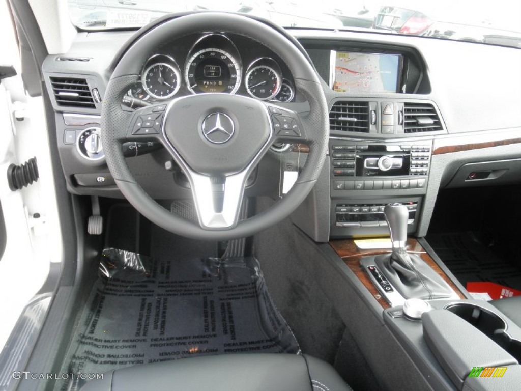 2012 Mercedes-Benz E 350 Cabriolet Black Dashboard Photo #54453830