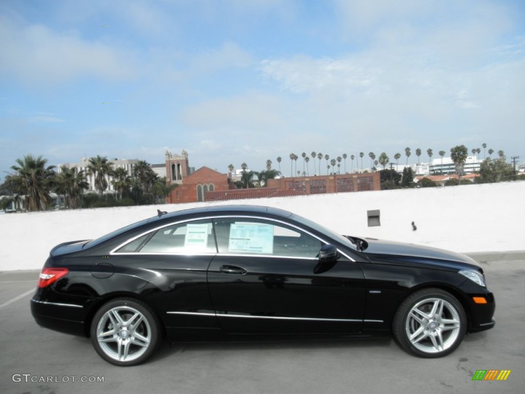 Black 2012 Mercedes-Benz E 350 Coupe Exterior Photo #54453867