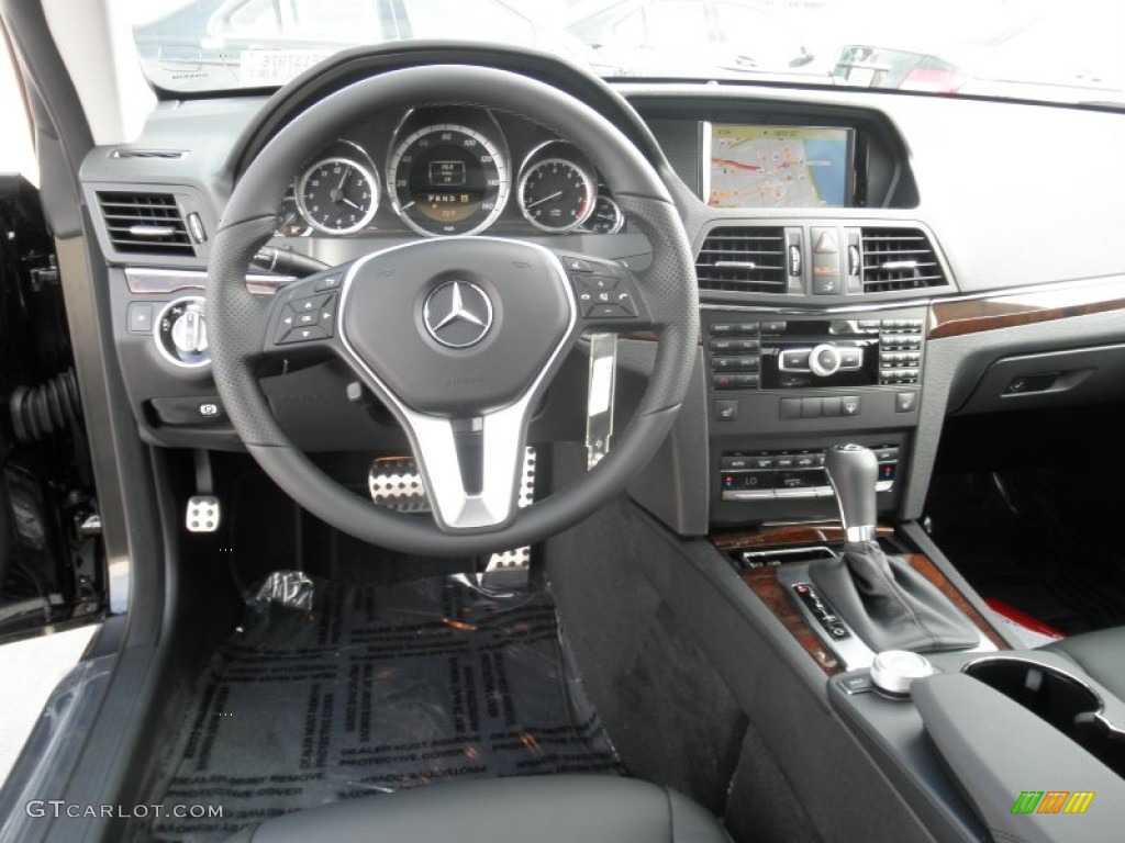 2012 Mercedes-Benz E 350 Coupe Black Dashboard Photo #54453916