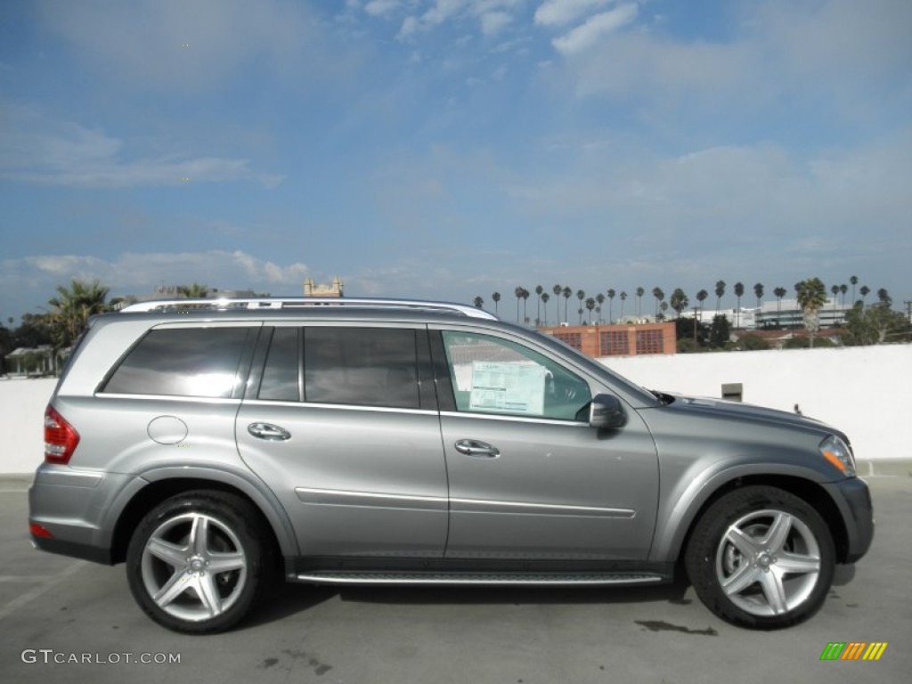 Paladium Silver Metallic 2012 Mercedes-Benz GL 550 4Matic Exterior Photo #54453957