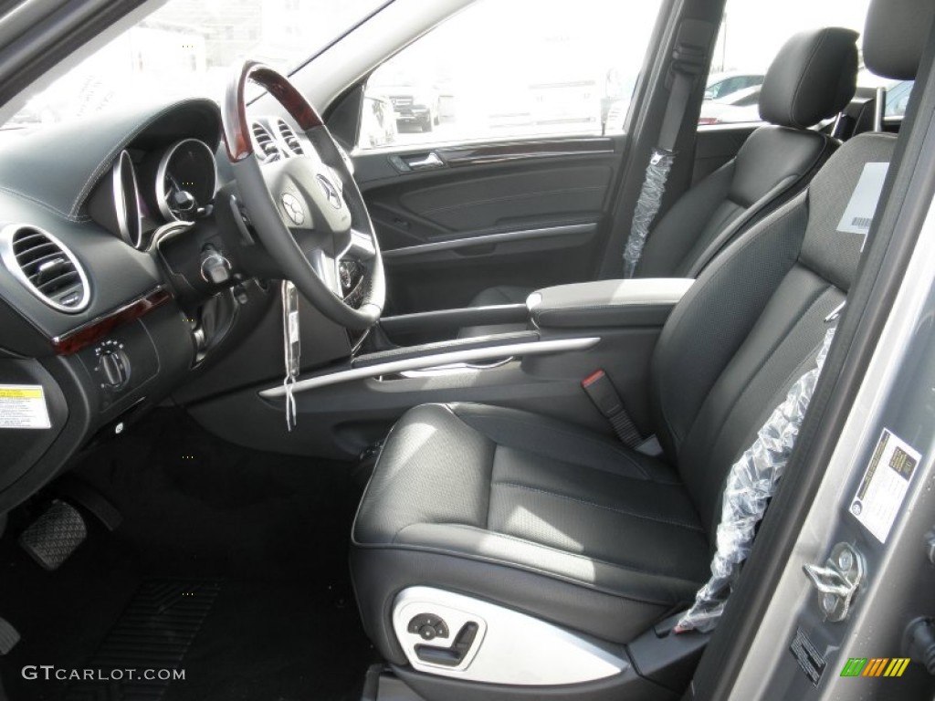 Black Interior 2012 Mercedes-Benz GL 550 4Matic Photo #54453993