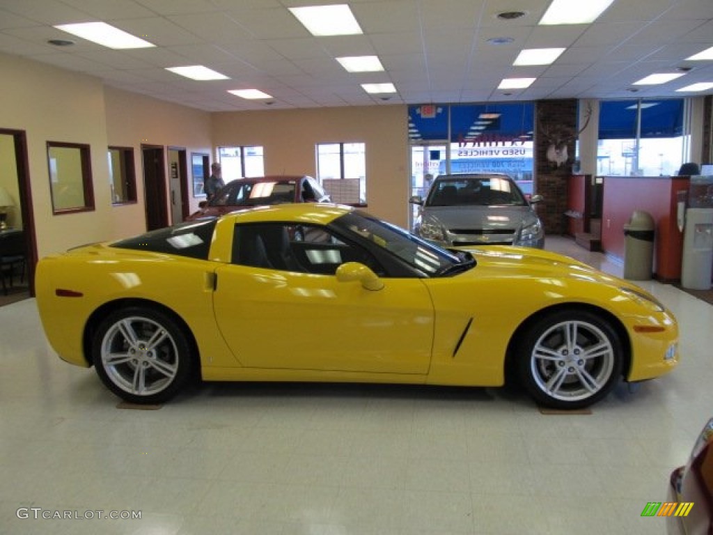 Velocity Yellow 2008 Chevrolet Corvette Coupe Exterior Photo #54453999