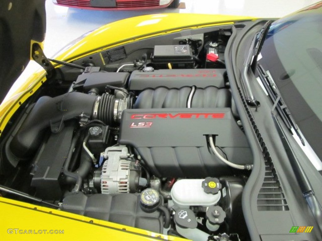 2008 Chevrolet Corvette Coupe 6.2 Liter OHV 16-Valve LS3 V8 Engine Photo #54454073