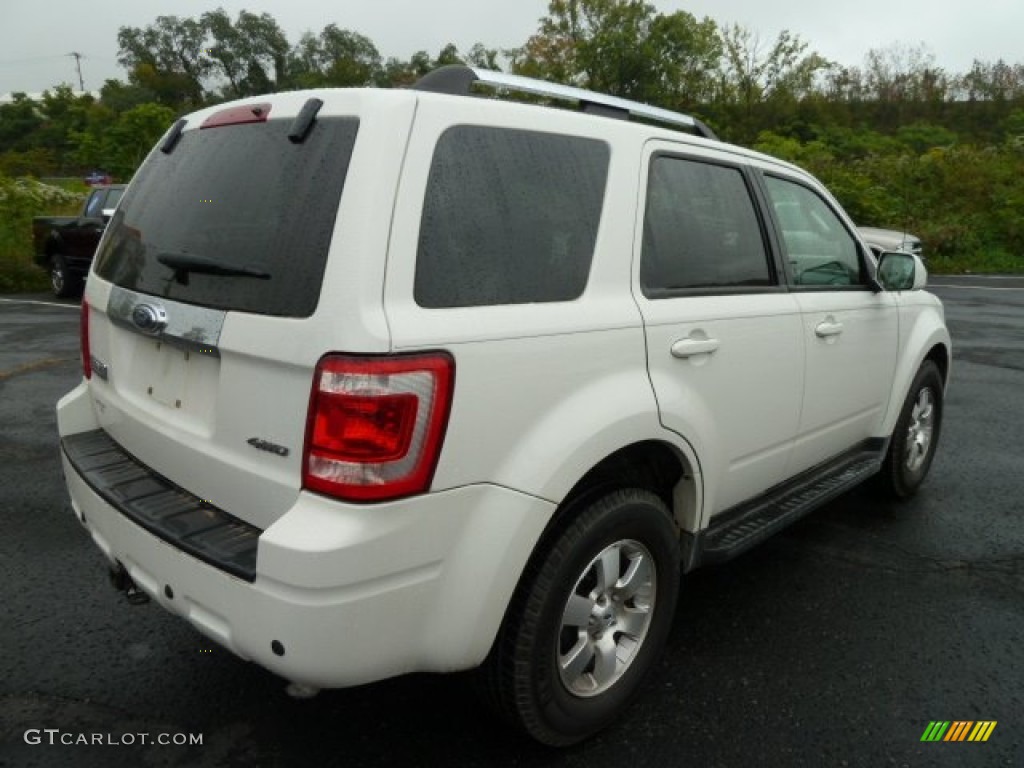 2009 Escape Limited V6 4WD - White Suede / Charcoal photo #2