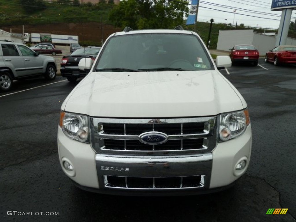 2009 Escape Limited V6 4WD - White Suede / Charcoal photo #6