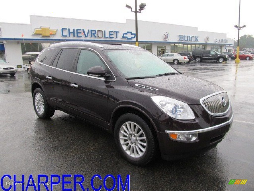 Dark Crimson Metallic Buick Enclave