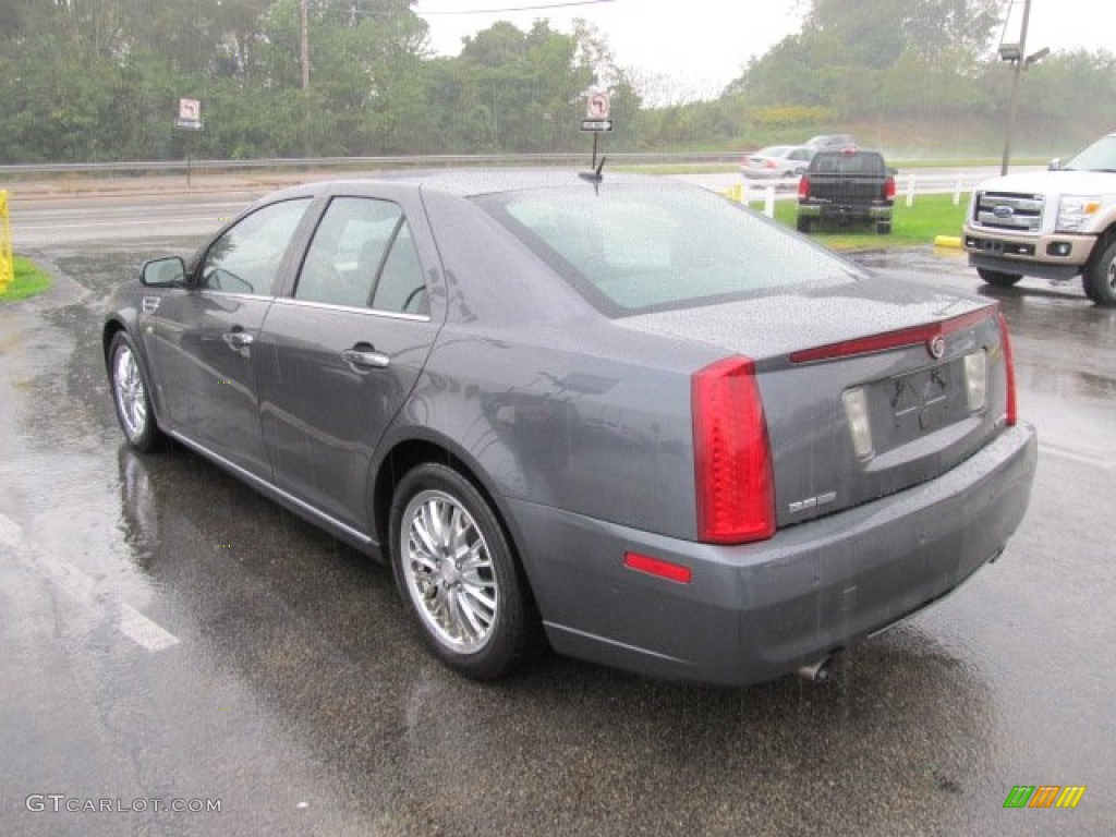 Thunder Gray ChromaFlair 2008 Cadillac STS 4 V6 AWD Exterior Photo #54454505