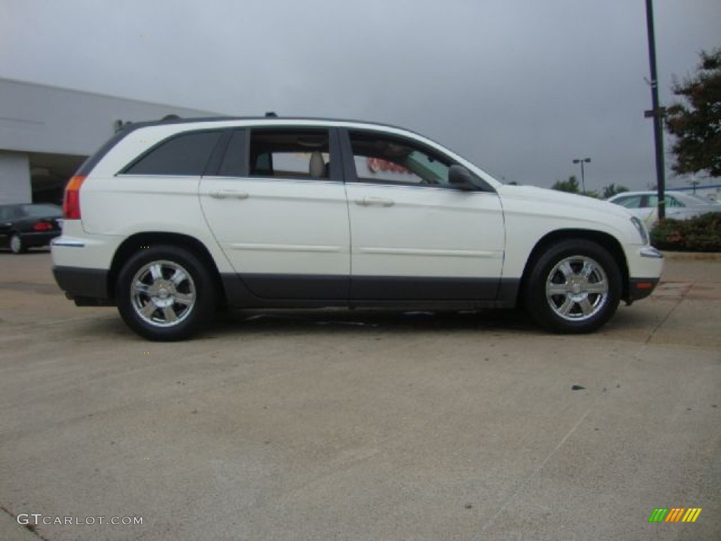 2004 Pacifica AWD - Stone White / Light Taupe photo #2
