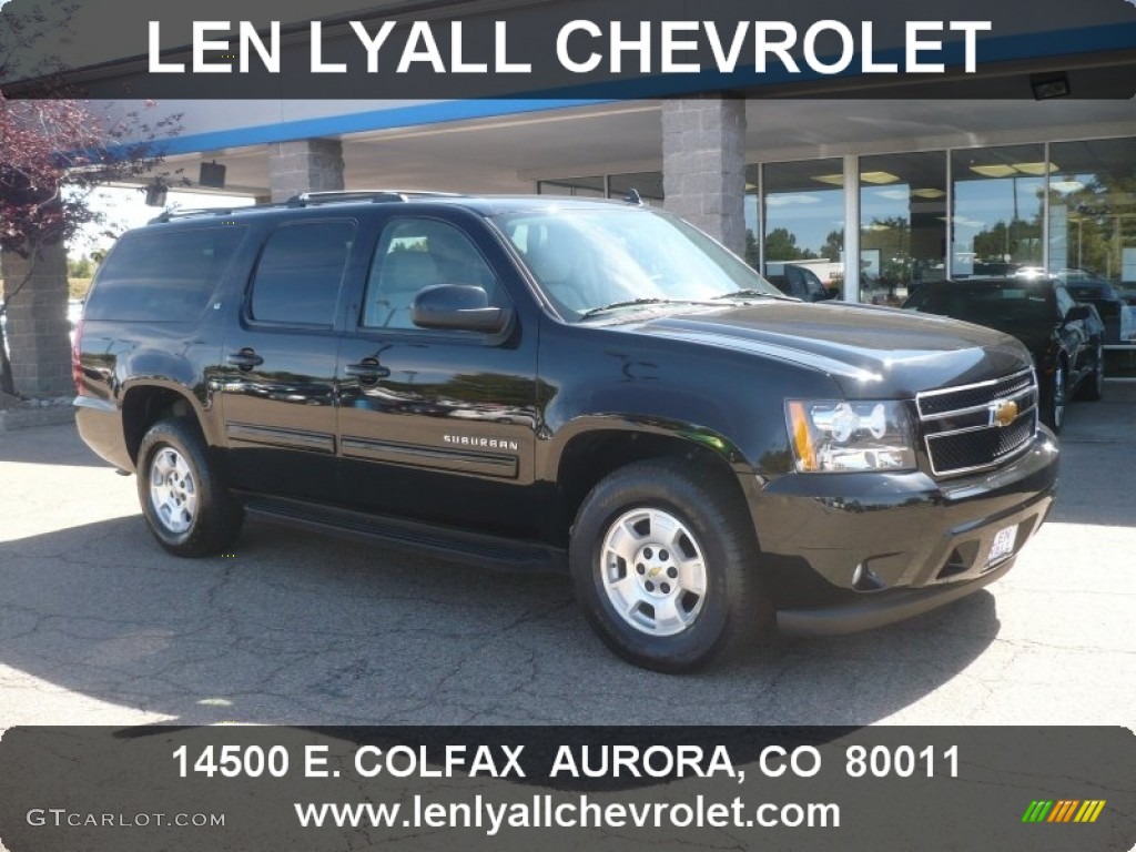 Black Chevrolet Suburban