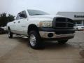 Bright White 2003 Dodge Ram 2500 ST Quad Cab 4x4