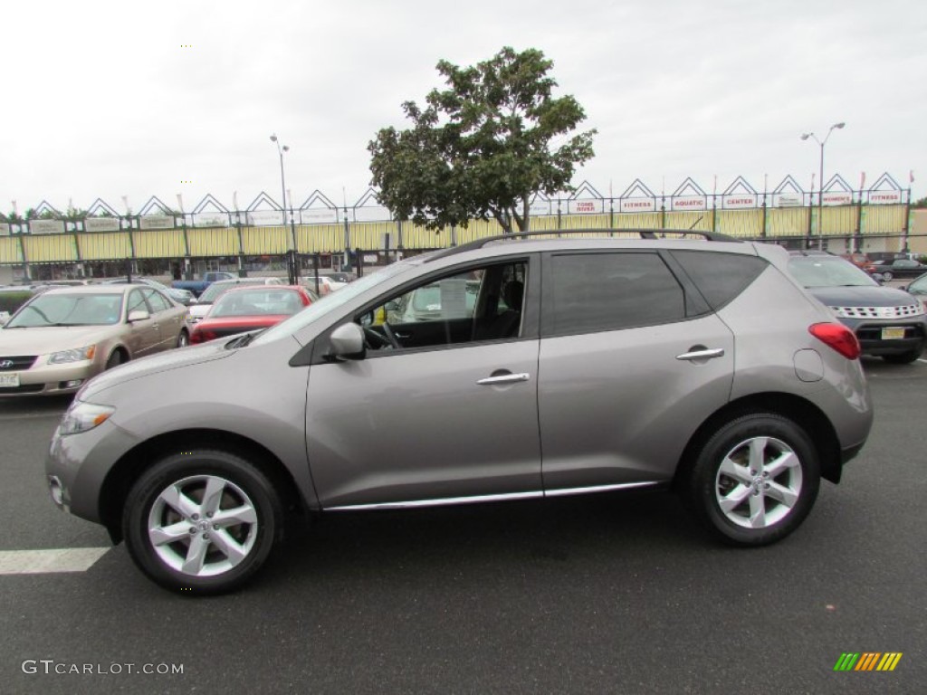 2009 Murano S AWD - Platinum Graphite Metallic / Black photo #4