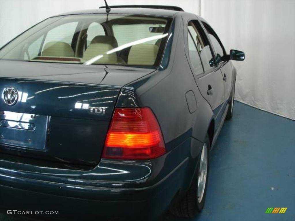 2002 Jetta GLS TDI Sedan - Baltic Green / Beige photo #38