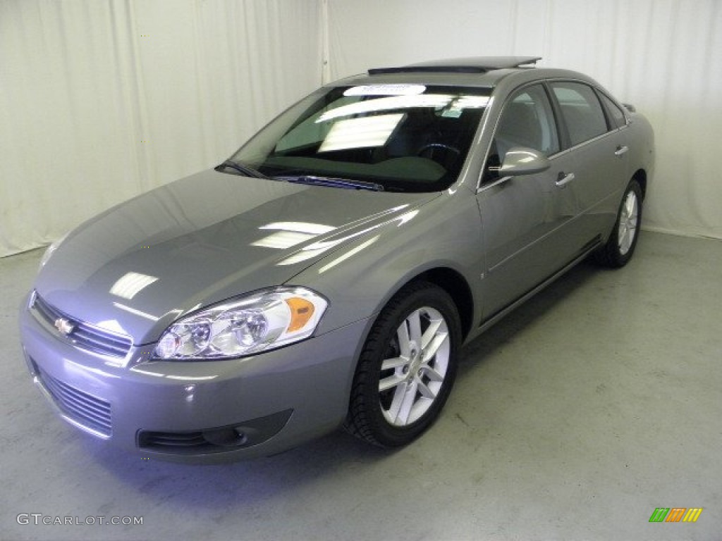 Dark Silver Metallic 2008 Chevrolet Impala LTZ Exterior Photo #54456388