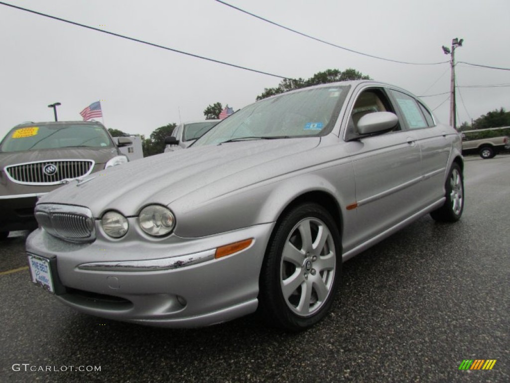 Platinum Metallic Jaguar X-Type