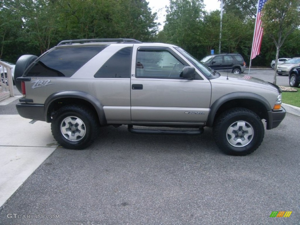 Sandalwood Metallic 2002 Chevrolet Blazer LS ZR2 4x4 Exterior Photo #54458139