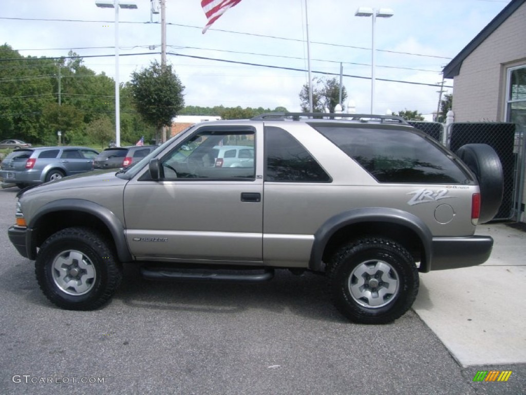 Sandalwood Metallic 2002 Chevrolet Blazer LS ZR2 4x4 Exterior Photo #54458172