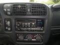 2002 Chevrolet Blazer Medium Gray Interior Audio System Photo