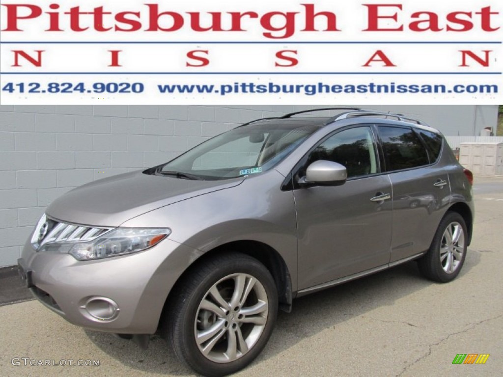 2009 Murano LE AWD - Tinted Bronze Metallic / Black photo #1