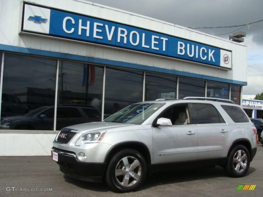 2009 Acadia SLT AWD - Quicksilver Metallic / Light Titanium photo #1