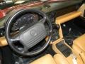 Tan 1993 Alfa Romeo Spider Veloce Steering Wheel