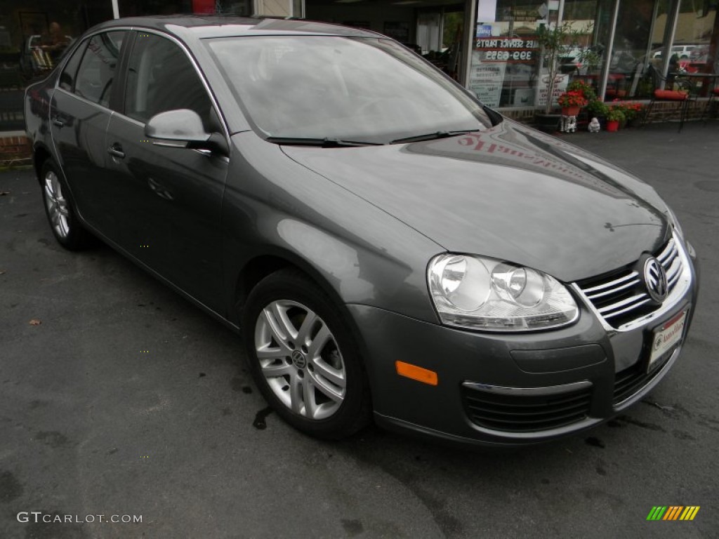 2010 Jetta TDI Sedan - Platinum Grey Metallic / Titan Black photo #6
