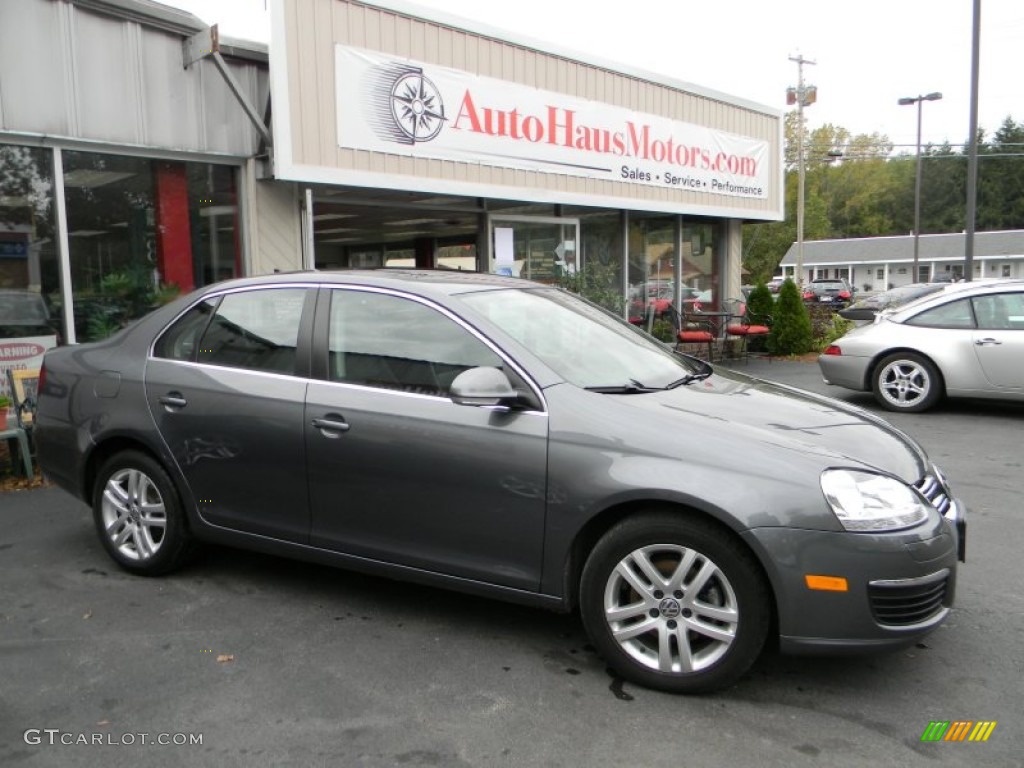 2010 Jetta TDI Sedan - Platinum Grey Metallic / Titan Black photo #7