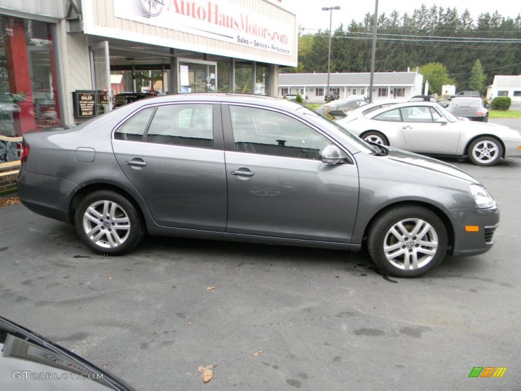 2010 Jetta TDI Sedan - Platinum Grey Metallic / Titan Black photo #8
