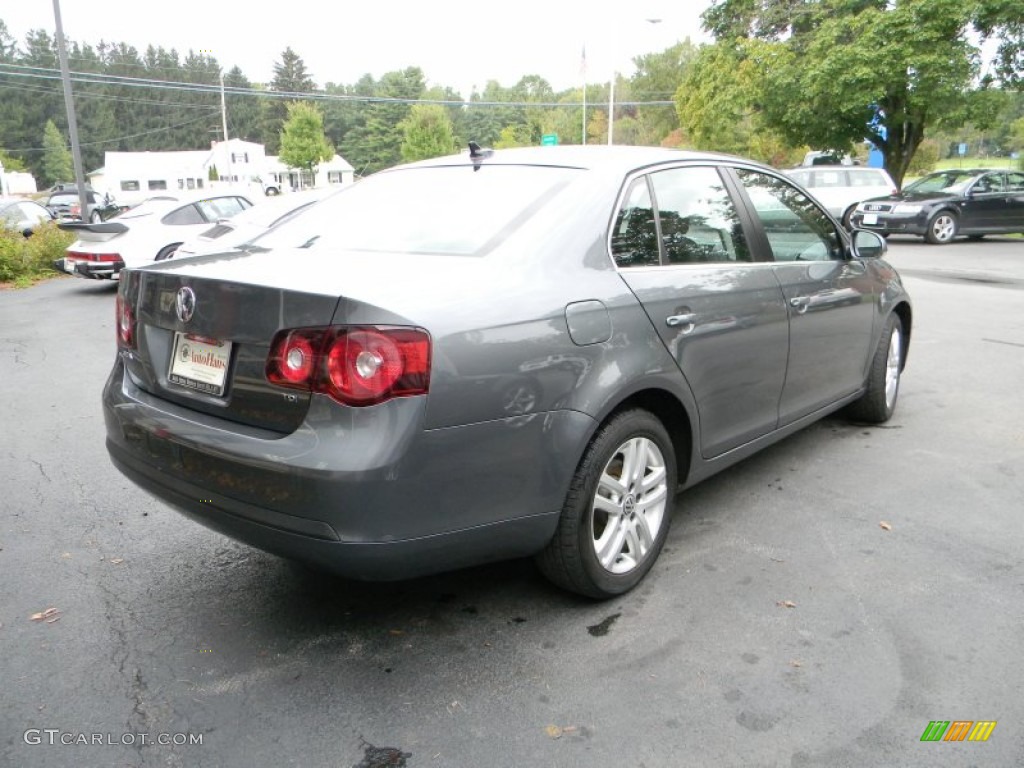 2010 Jetta TDI Sedan - Platinum Grey Metallic / Titan Black photo #9
