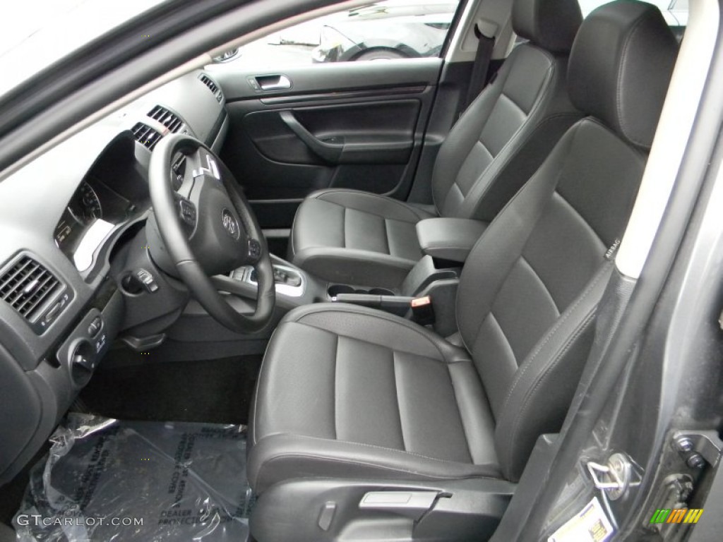 2010 Jetta TDI Sedan - Platinum Grey Metallic / Titan Black photo #20