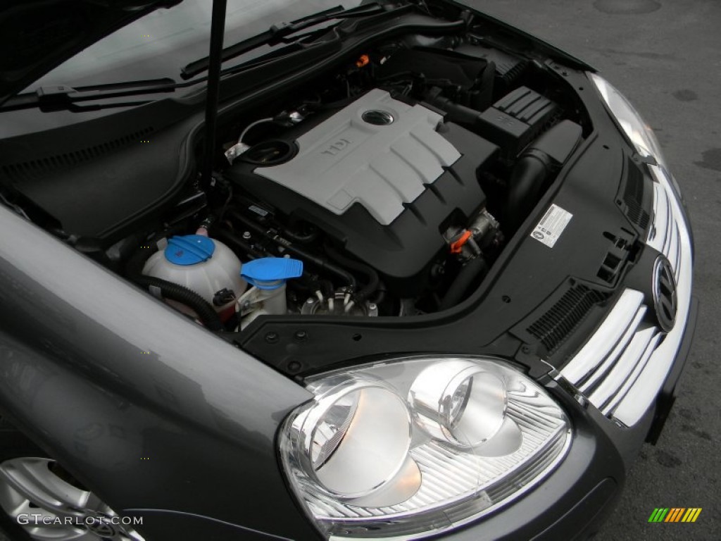 2010 Jetta TDI Sedan - Platinum Grey Metallic / Titan Black photo #40