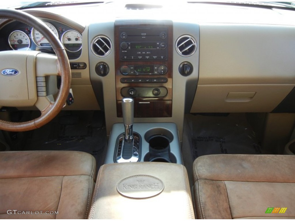 2006 F150 King Ranch SuperCrew 4x4 - Oxford White / Castano Brown Leather photo #21