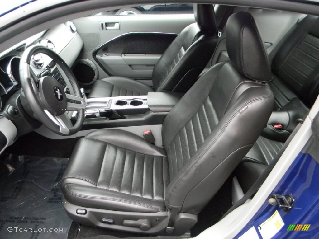 2007 Mustang GT Premium Coupe - Vista Blue Metallic / Dark Charcoal photo #22