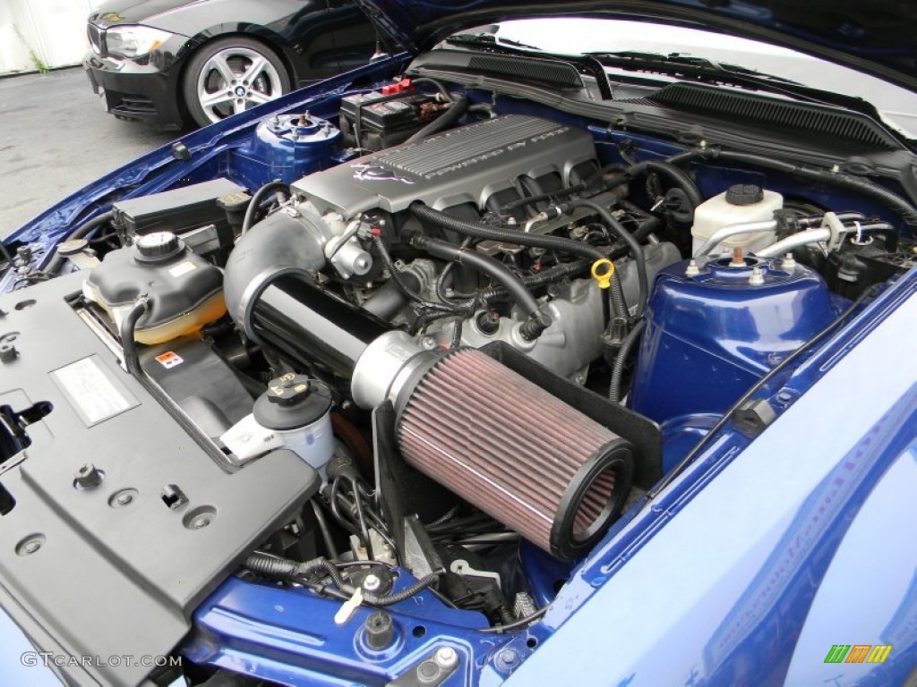 2007 Mustang GT Premium Coupe - Vista Blue Metallic / Dark Charcoal photo #33
