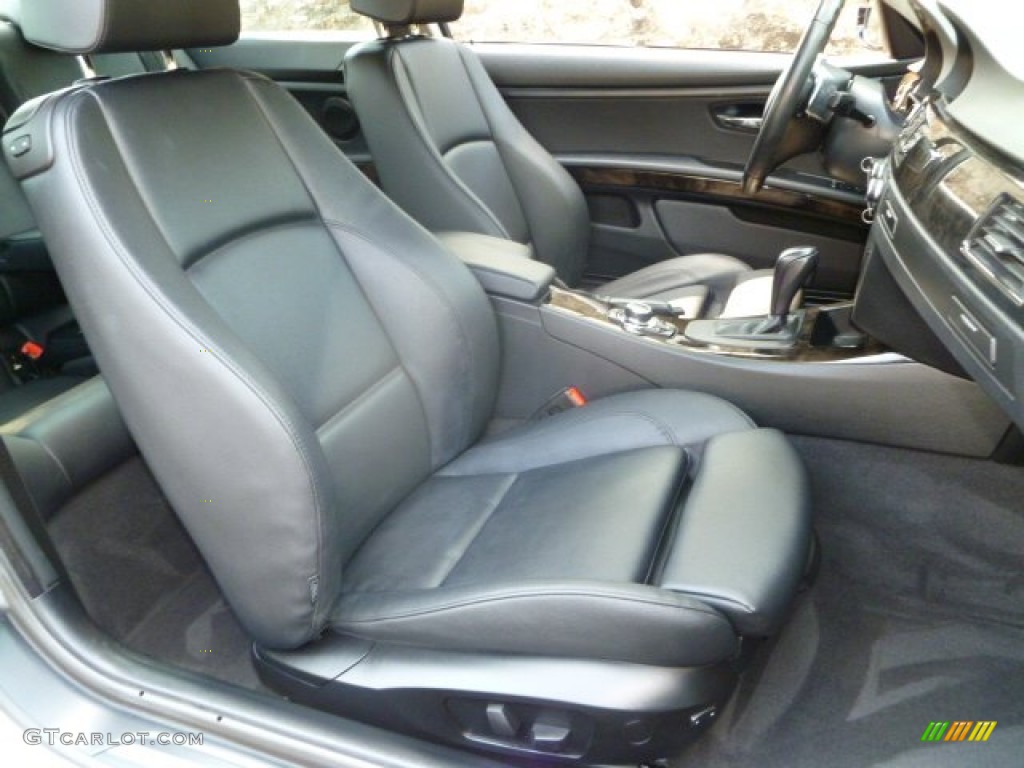 Black Interior 2010 BMW 3 Series 335i Coupe Photo #54461222