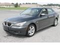 2008 Platinum Grey Metallic BMW 5 Series 528xi Sedan  photo #2
