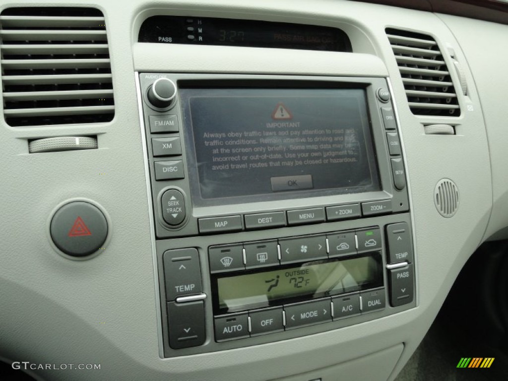 2008 Azera Limited - Ebony Black / Beige photo #18