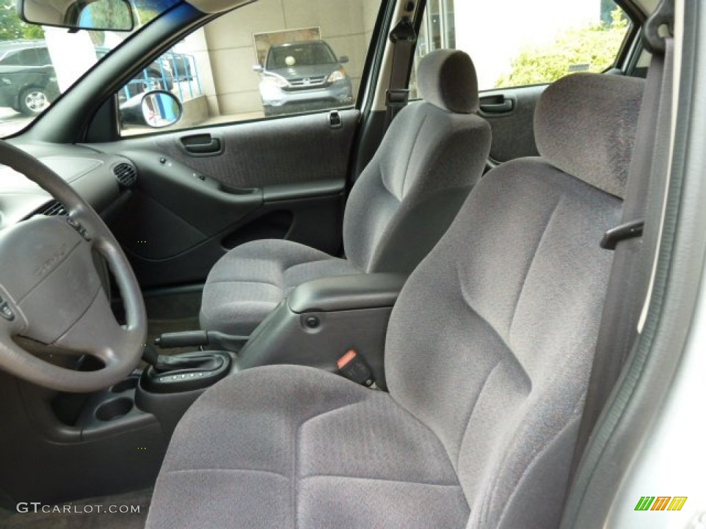 Agate Black Interior 2000 Chrysler Cirrus LX Photo #54462264