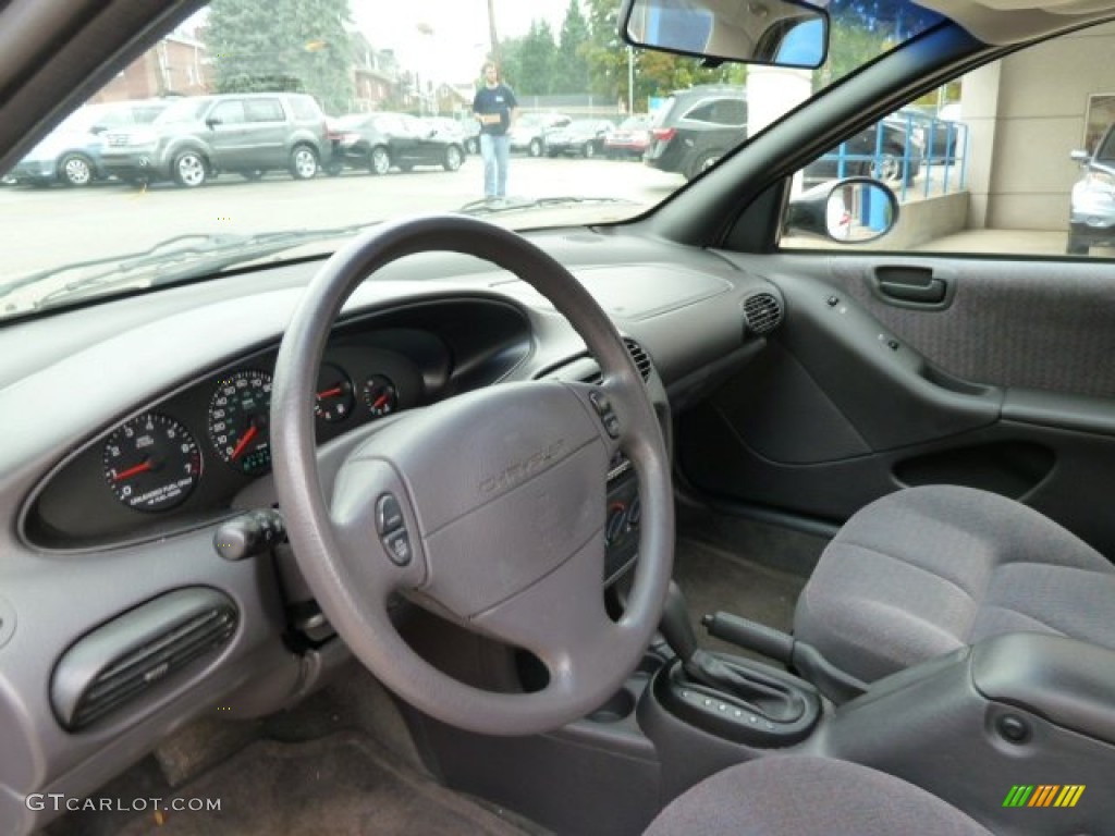 2000 Chrysler Cirrus LX Agate Black Steering Wheel Photo #54462351