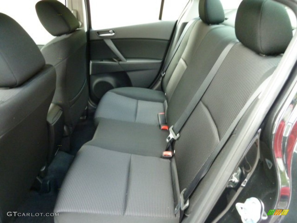 Black Interior 2012 Mazda MAZDA3 i Sport 4 Door Photo #54462465