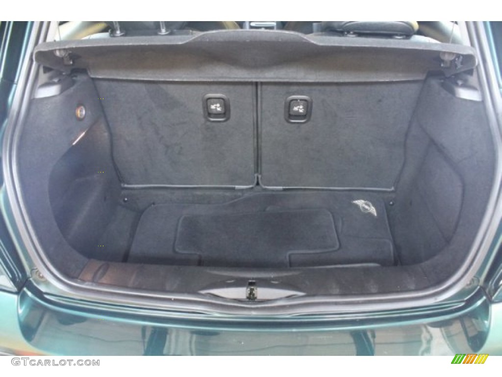 2007 Cooper Hardtop - British Racing Green Metallic / Carbon Black/Carbon Black photo #14