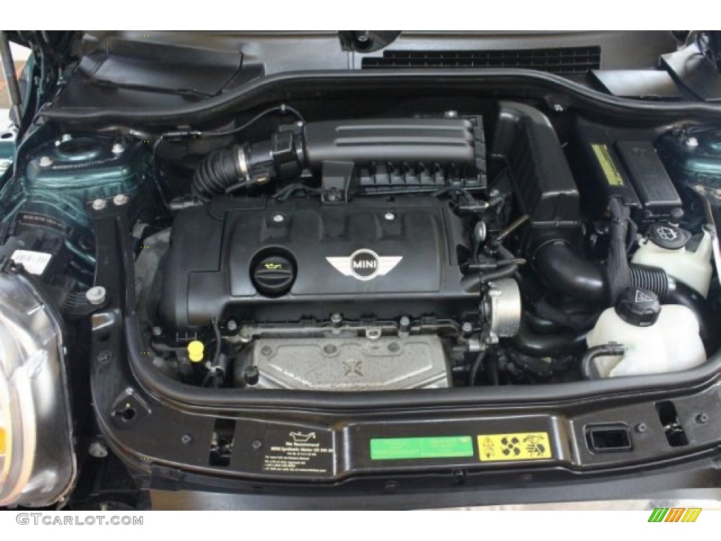 2007 Cooper Hardtop - British Racing Green Metallic / Carbon Black/Carbon Black photo #16